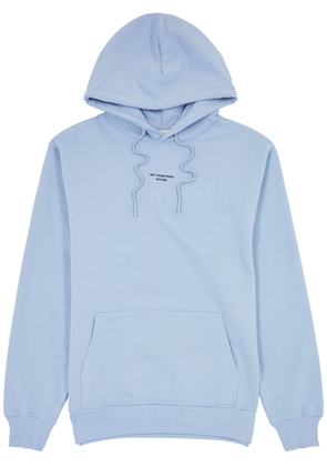 DRÔLE DE Monsieur Nfpm Hooded Cotton Sweatshirt - Light Blue - L