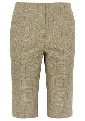 Dries Van Noten Parchia Checked Shorts - Beige - 38 (UK10 / S)