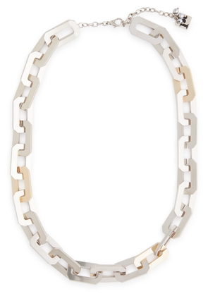 Rosantica Paloma Two-tone Chain Necklace - Silver