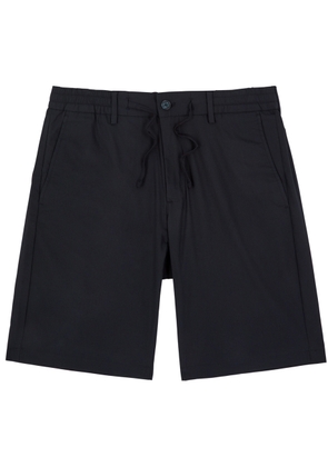 NN07 Seb Cotton-blend Shorts - Navy - 46 (W30 / S)
