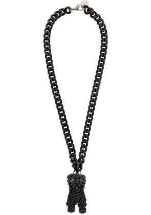 Marni Black Graphic Necklace