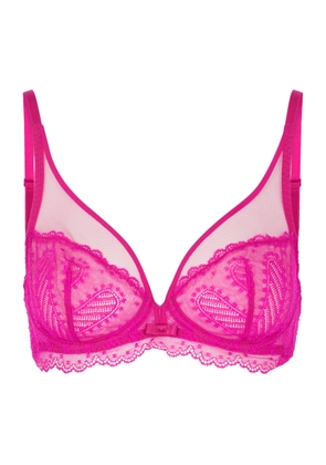 Simone PÉRÈLE Canopee Lace Underwired bra - Pink
