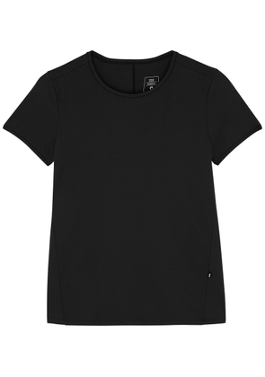 ON Running Movement Stretch-jersey T-shirt, Tops, Black, Large - L