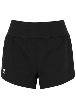 ON Running Active Stretch-nylon Shorts, Shorts, Black, Small - S