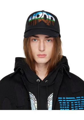 Who Decides War SSENSE Exclusive Black Padded Cap