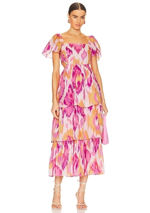 Banjanan Bonnie Dress in Pink. Size XS.