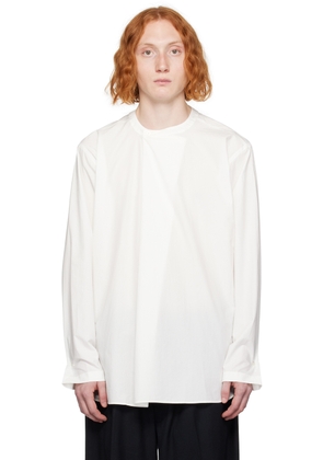 RAINMAKER KYOTO White Pleated Shirt