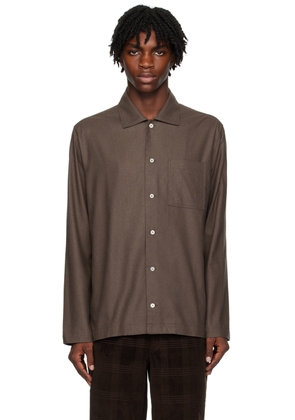 ANOTHER ASPECT Brown 2.1 Shirt