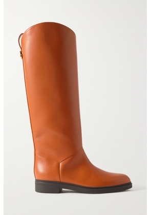 Loro Piana - Kilda Leather Knee Boots - Brown - IT36.5,IT37,IT37.5,IT38,IT38.5,IT39.5,IT40,IT41