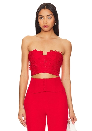 Bardot Brias Bustier in Red. Size 12, 6, 8.