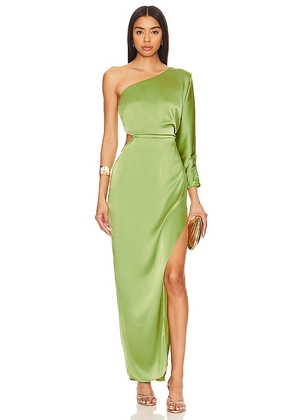 ASTR the Label Amari Dress in Green. Size S, XS.