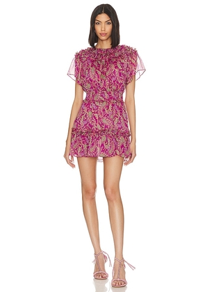 MISA Los Angeles Siobahn Dress in Pink. Size L, XS.