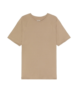 Rhone Reign Short Sleeve Tee in Brown. Size S.