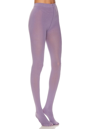 petit moments Solid Tights in Lavender.