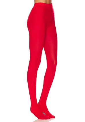 petit moments Solid Tights in Red.