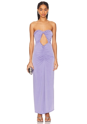 JADE SWIM Iris Dress in Purple. Size L, S, XS.