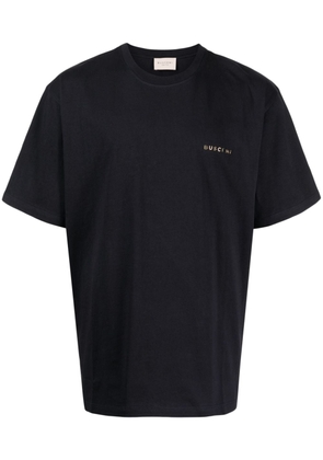 Buscemi logo-print cotton T-shirt - Black