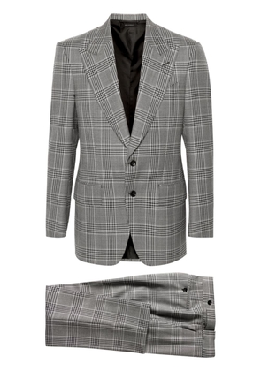 TOM FORD O'Connor checked wool suit - Grey