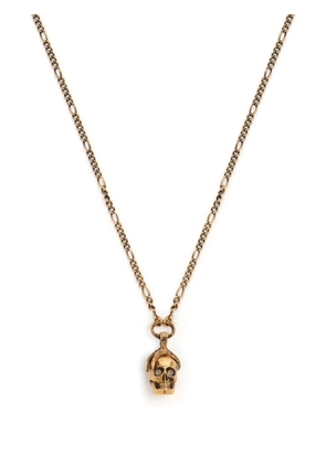 Alexander McQueen Victorian Skull pendant necklace - Gold