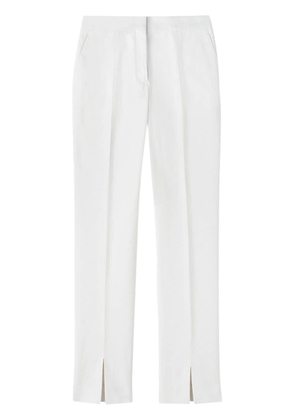 Jil Sander tailored cotton trousers - White