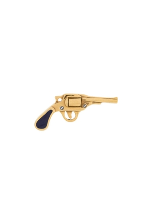 True Rocks pistol stud earring - Gold