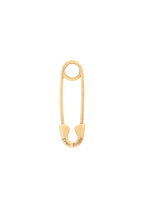 True Rocks safety pin stud earring - Gold