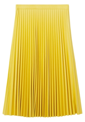 Proenza Schouler White Label pleated midi skirt - Yellow