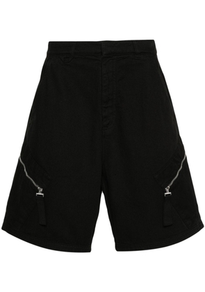 Jacquemus Le Short canvas cotton shorts - Black