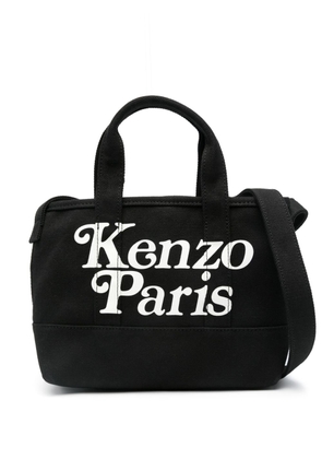 Kenzo small logo-print tote bag - Black