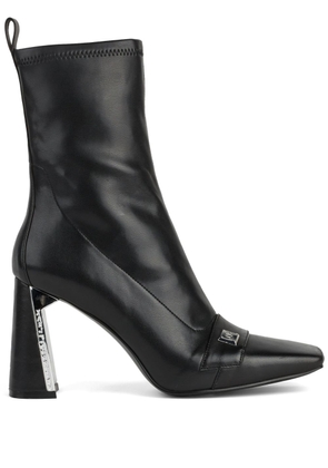 Karl Lagerfeld Masque 90mm leather boots - Black