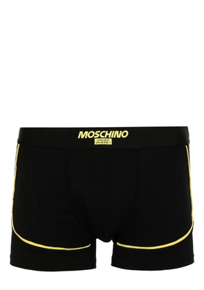 Moschino logo-waistband jersey briefs - Black