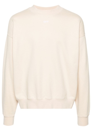 Off-White Arrows-embroidered cotton sweatshirt