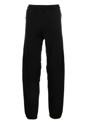 Stone Island mid-rise tapered trousers - Black