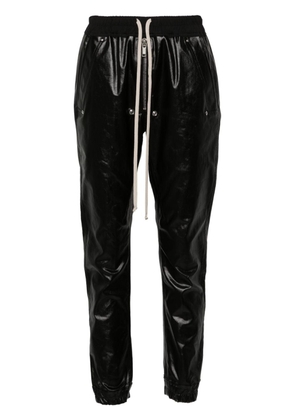 Rick Owens drawstring tapered trousers - Black