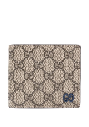 Gucci GG-canvas bi-fold wallet - Neutrals