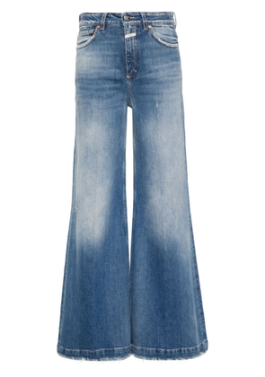 Closed Glow-Up high-rise wide-leg jeans - Blue