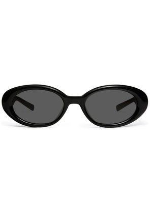 Maison Margiela x Gentle Monster oval sunglasses - Black