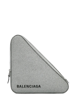 Balenciaga Pre-Owned medium Triangle clutch bag - Grey