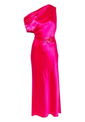 Acler Ellison off-shoulder dress - Pink