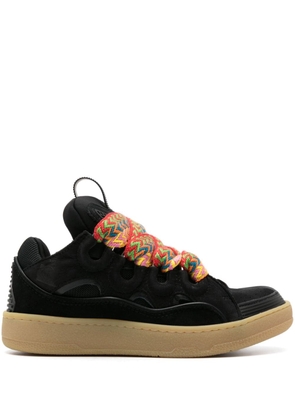 Lanvin Curb leather sneakers - Black