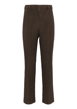 Homme Plissé Issey Miyake Tailored Pleats 1 trousers - Brown
