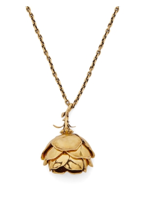 Alexander McQueen Tudor Rose necklace - Gold