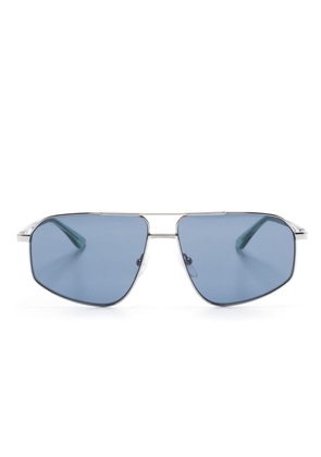 Calvin Klein navigator-frame sunglasses - Purple