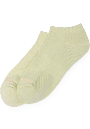 STADIUM GOODS® intarsia-logo short socks 'Sage' - Green