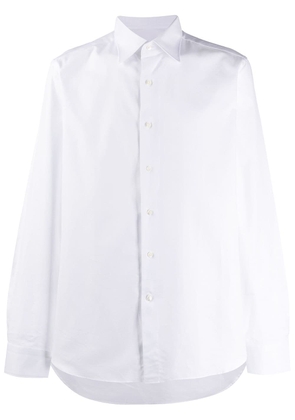 Canali long sleeved shirt - White