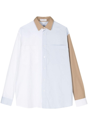 JW Anderson colour-block cotton shirt - White