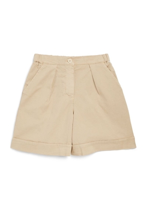 Il Gufo Stretch-Cotton Chino Shorts (3-12 Years)