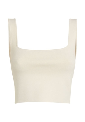 Weekend Max Mara Knitted Square-Neck Tank Top