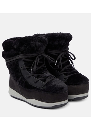 Bogner Verbier 4 suede and shearling ankle boots