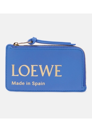 Loewe Logo leather cardholder